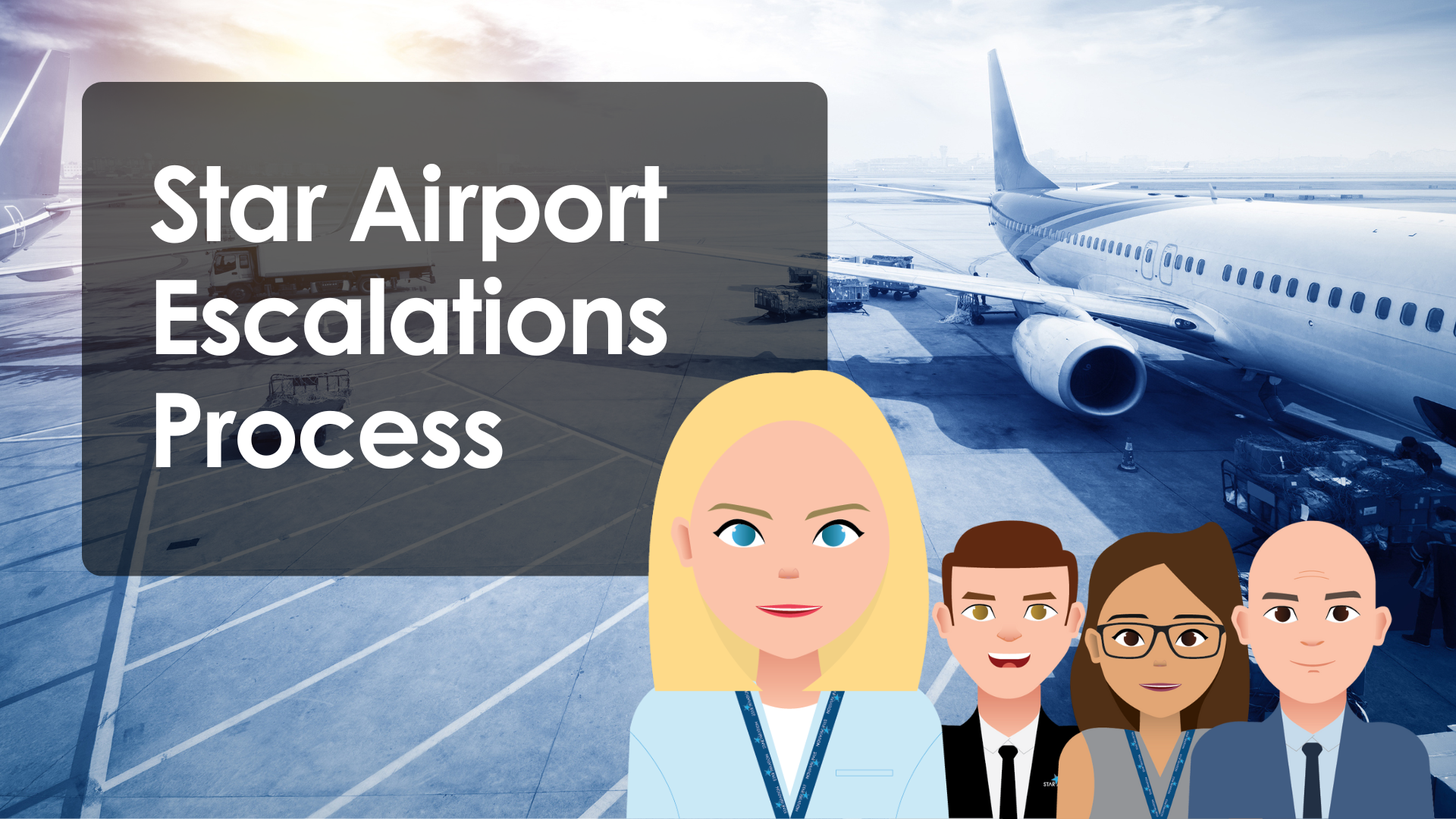 Airport Escalation Banner